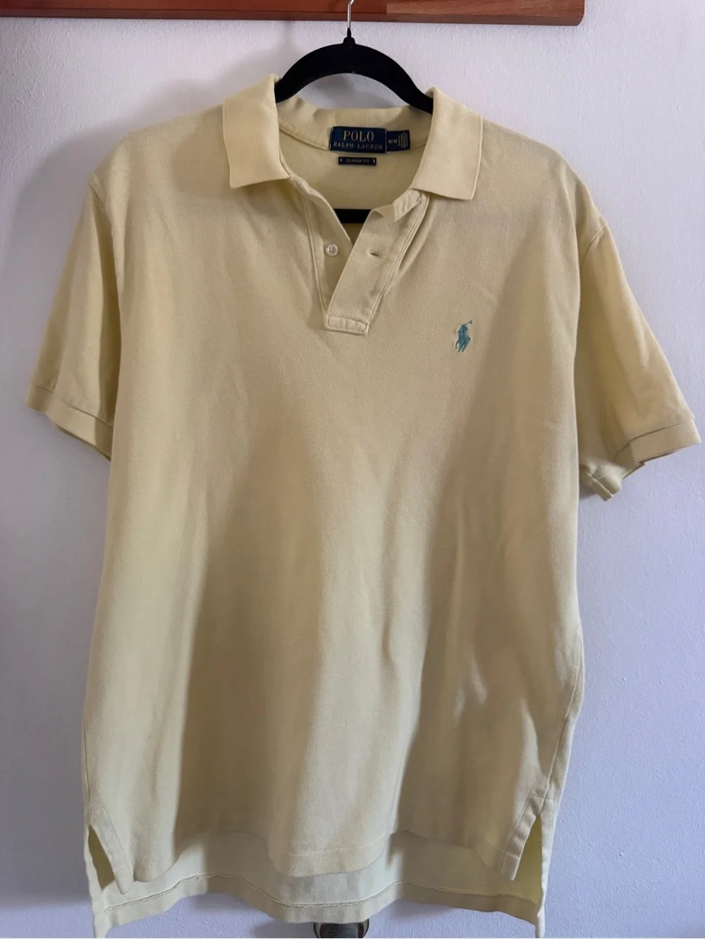 Sold! Polo by Ralph Lauren Men’s Yellow Polo Shirt- size M